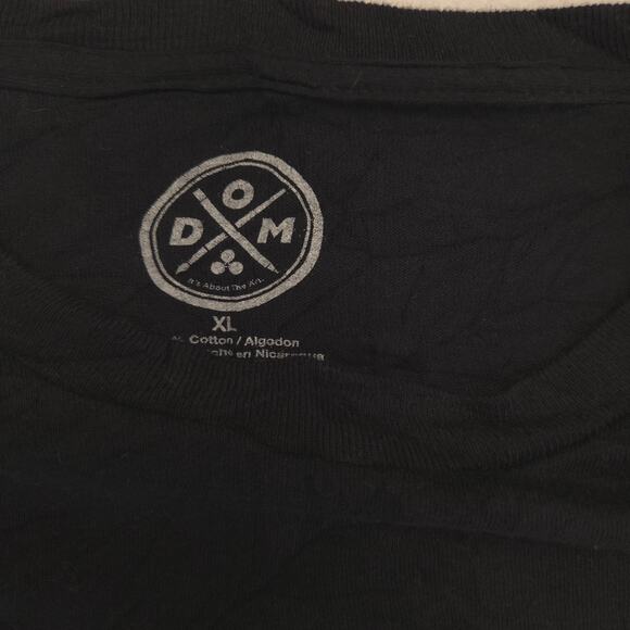 DOM Alien No Sign of Intelligent Life Anywhere T Shirt Mens Size XL Black - Picture 3 of 9